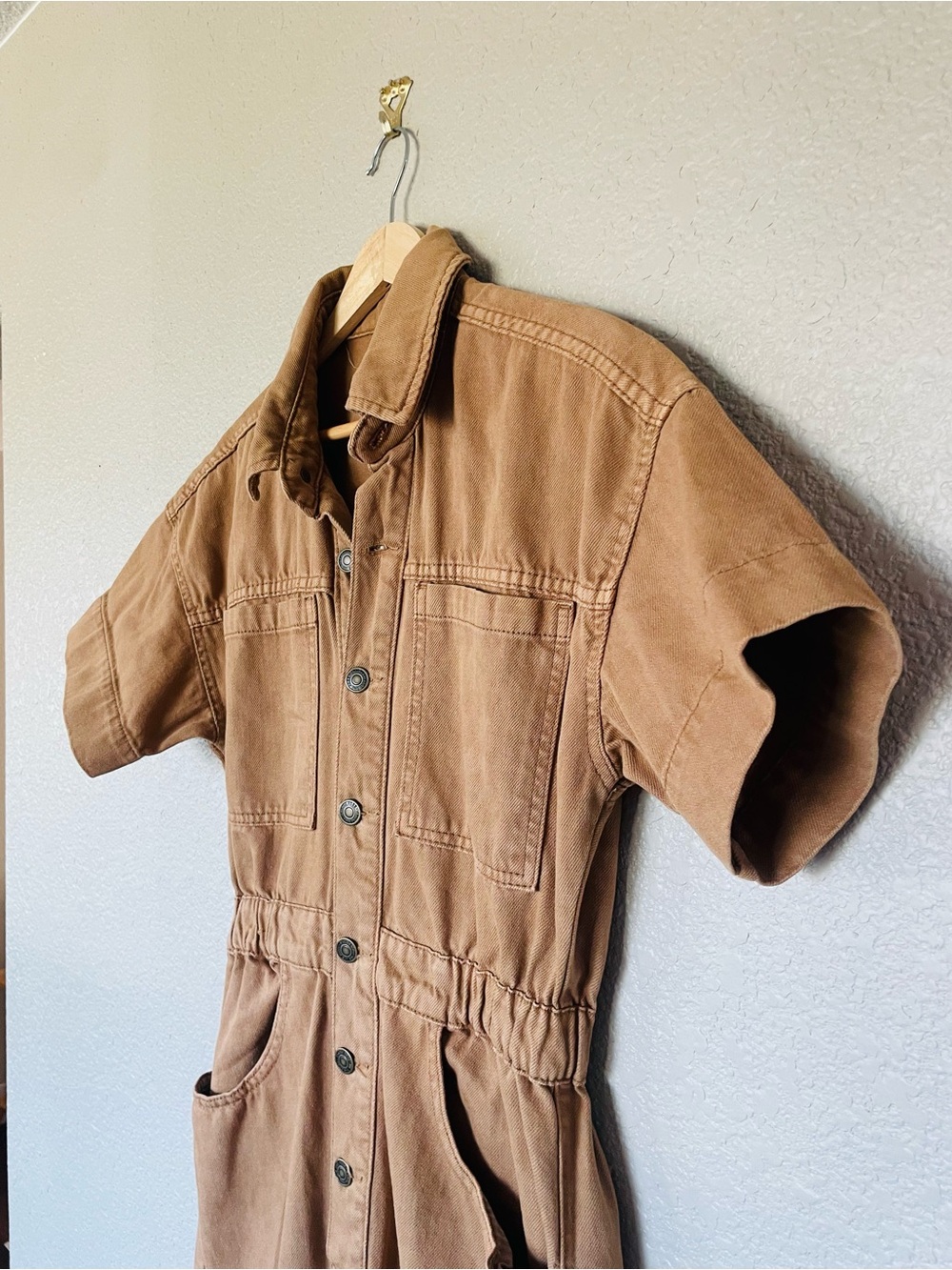 Free People Marci Washed Coverall Jumpsuit NWT - Picture 4 of 16